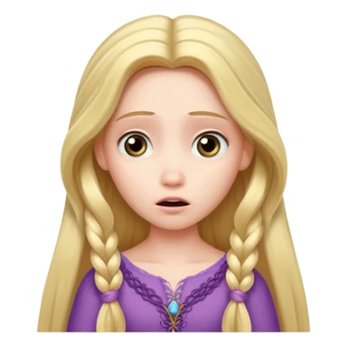 Rapunzel syndrome sticker