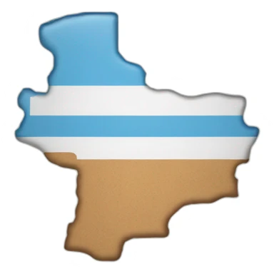 Argentina map sticker
