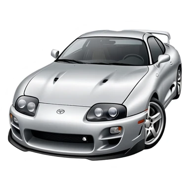Une toyota supra mk4 sticker