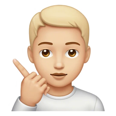 Finger tapping  sticker