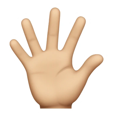 hands up in surrender sticker