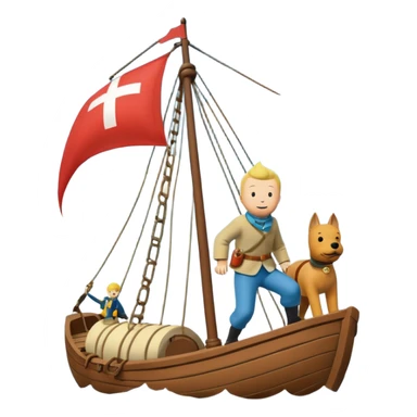 The Adventures of Tintin sticker