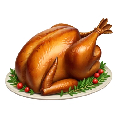 roast turkey sticker