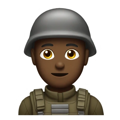 one-handed soilder   sticker