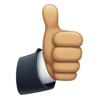 Donald trump thumbs up  sticker