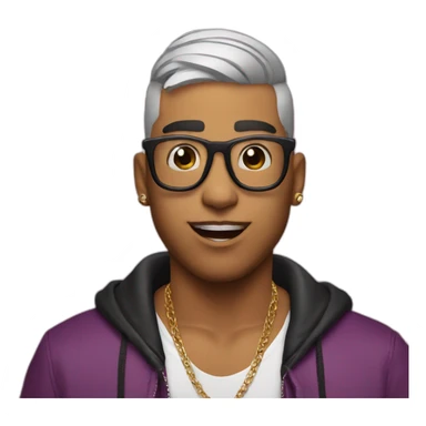 Bad Bunny singer sticker