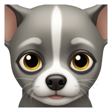 Grey chihuahua  sticker