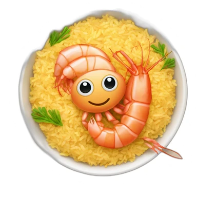SHRIMP FRYING RICE sticker