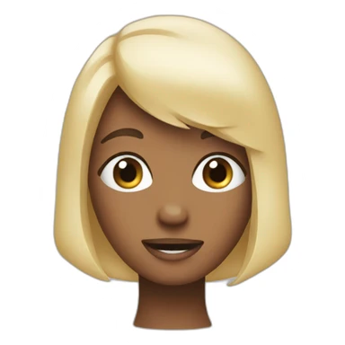 Emojie levrette sticker