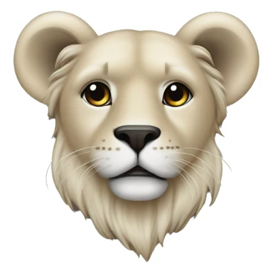 Heart Leo Print  sticker