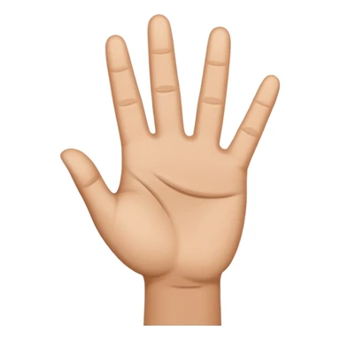 Yvl hand sign sticker