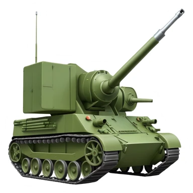 Soviet anti-aircraft gun ZSU-23-4 sticker