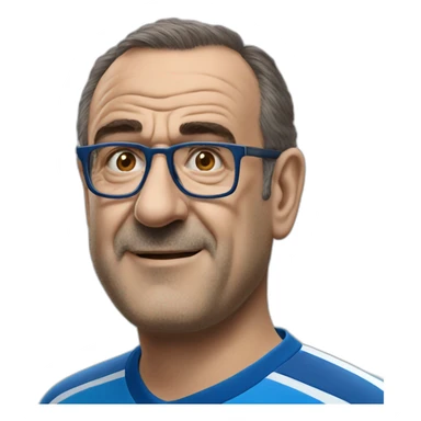 Maurizio Sarri Napoli sticker
