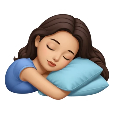Latina baddie sleeping sticker