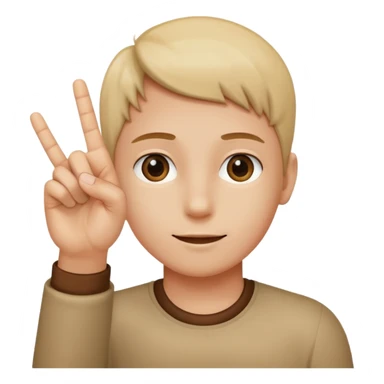 Make a person holding up one hand 6 and the outher a 7 sticker