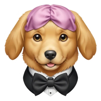 Stylish dog sticker
