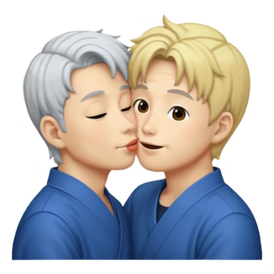 satoru gojo making out kissing with suguru geto sticker