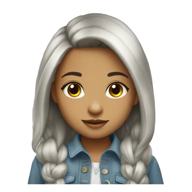 Cute girl clothes  sticker