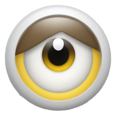 plastic contact lens case sticker