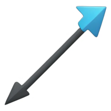 right simple arrow sticker