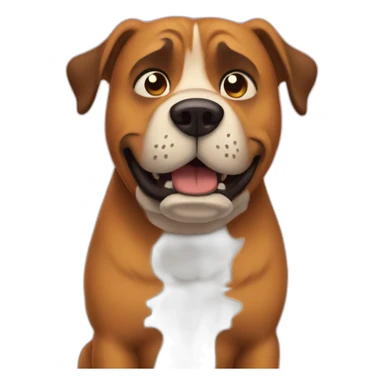 This is fine dog sticker