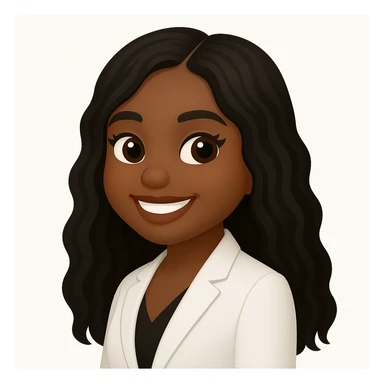 turn the second man in emoji style of the 1st image, match the facial features and match dressing style of the 2nd image, she is wearing white suit side pose sticker