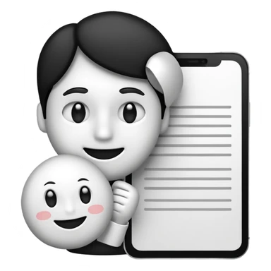 event report document with a smiling face and a frowning face sticker