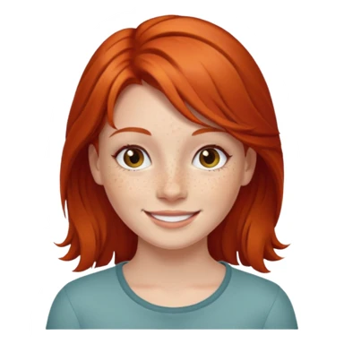 Garota ruiva sticker