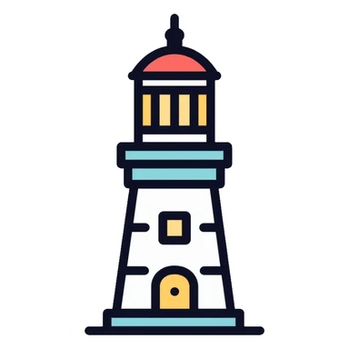 lighthouse sticker