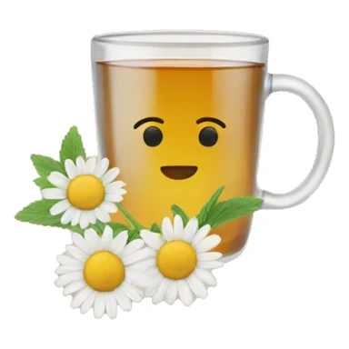 chamomile tea sticker