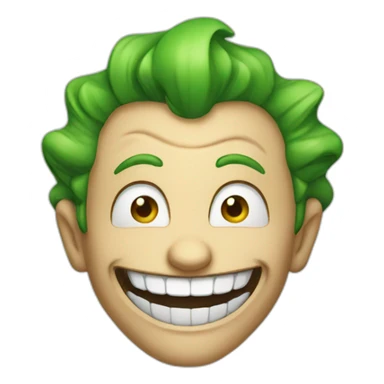 Joker smile sticker