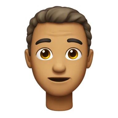 Emoji side eyeing awkwardly sticker