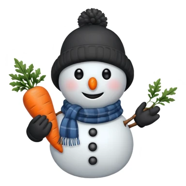 snowman with outfits  sticker