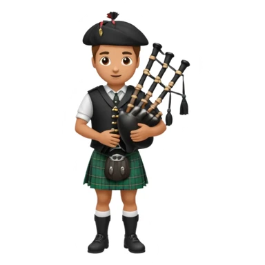 wscotch bag pipe sticker