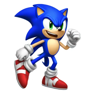 Classic Sonic  sticker