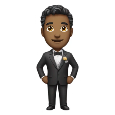 rich person full body sticker