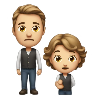 Irritating husband sticker