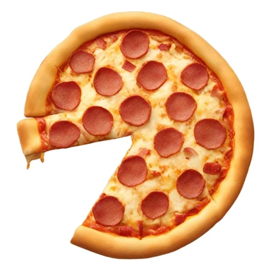 stuffed crust pizza with Bacon sticker