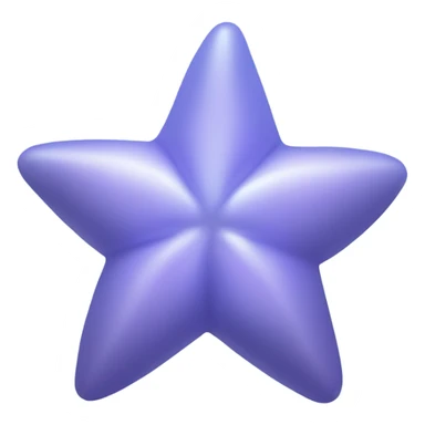 periwinkle star  sticker