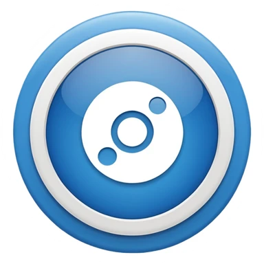 Create an icon that has these words in it: DoToKnowMedia. Make it Circular sticker