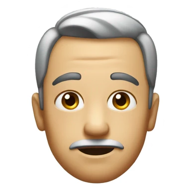 Squinting side eye sticker