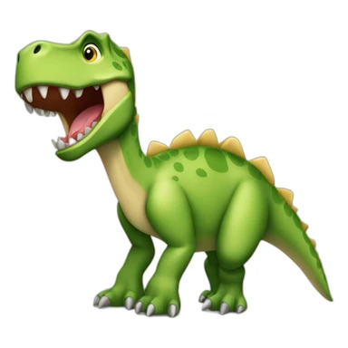 Dinosaure fête sticker