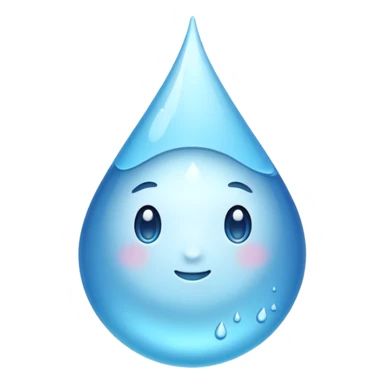 water flows from the tap sticker