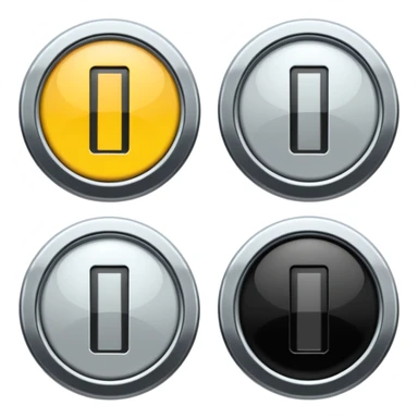 elevator buttons up and down sticker