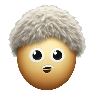 a woolly egg sticker