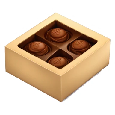 Lindt chocolates with 70% cocoa in a gift box. sticker