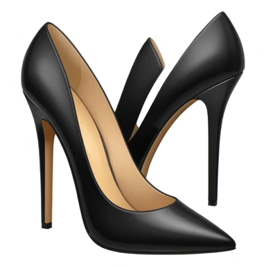 black high heels sticker