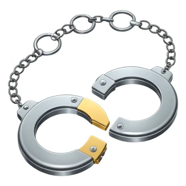 anime handcuffs sticker