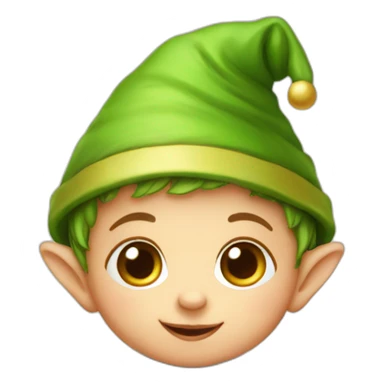Baby elf sticker