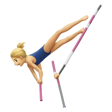 pole vaulter sticker